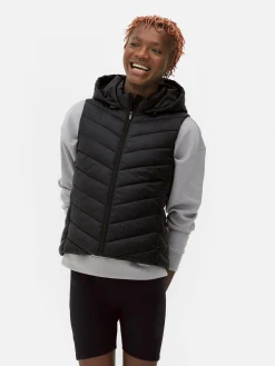 Mujer Primark Abrigos Y Chaquetas|Chaleco Con Capucha