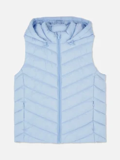 Mujer Primark Abrigos Y Chaquetas|Chaleco Con Capucha