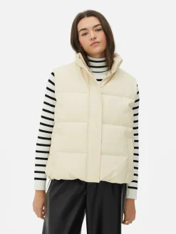 Mujer Primark Abrigos Y Chaquetas|Chaleco Con Relleno