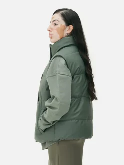 Mujer Primark Abrigos Y Chaquetas|Chaleco Con Relleno