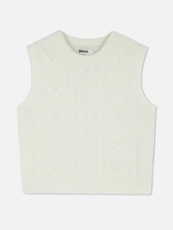 Mujer Primark Jerseys Y Cárdigans|Chaleco De Punto De Ochos De Rita Ora