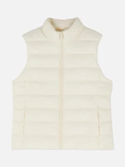 Mujer Primark Abrigos Y Chaquetas|Chaleco Ligero Con Relleno