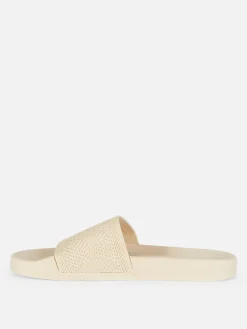 Mujer Primark Chanclas|Chanclas De Piscina Con Tira De Ganchillo