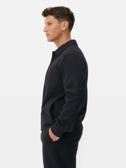 Hombre Primark Abrigos Y Chaquetas|Chaqueta A Rayas Con Botones De Kem