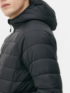 Hombre Primark Abrigos Y Chaquetas|Chaqueta Acolchada Con Capucha Básica