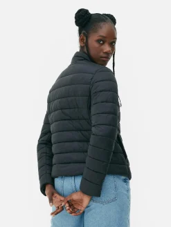 Mujer Primark Abrigos Y Chaquetas|Chaqueta Acolchada Con Cuello Chimenea