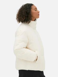 Mujer Primark Abrigos Y Chaquetas|Chaqueta Acolchada De Cuello Alto