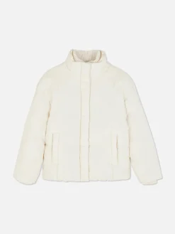 Mujer Primark Abrigos Y Chaquetas|Chaqueta Acolchada De Cuello Alto