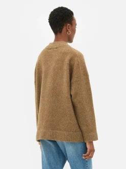 Mujer Primark Abrigos Y Chaquetas|Chaqueta Bómber De Punto Extragrande