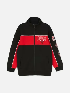 Niños Primark Sudaderas Con Y Sin Capucha|Chaqueta De Cuello Chimenea De Los Chicago Bulls