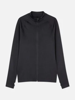 Mujer Primark Ropa De Gimnasio Y Deportiva|Chaqueta Deportiva Con Cremallera Sin Costuras