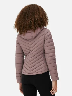 Mujer Primark Abrigos Y Chaquetas|Chaqueta Ligera Acolchada Con Capucha