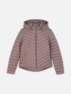 Mujer Primark Abrigos Y Chaquetas|Chaqueta Ligera Acolchada Con Capucha