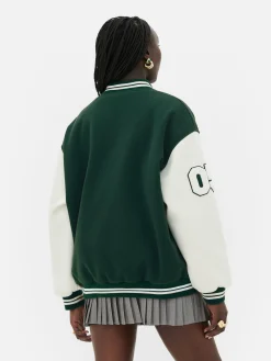 Mujer Primark Abrigos Y Chaquetas|Chaqueta Universitaria Con Letra De Rita Ora