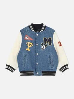 Niños Primark Abrigos Y Chaquetas|Chaqueta Vaquera Varsity De Mickey De Disney