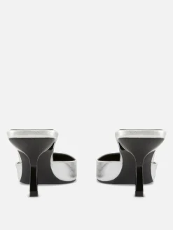 Mujer Primark Moda Gótica|Tacones|Chinelas De Puntera Afilada Con Tacón