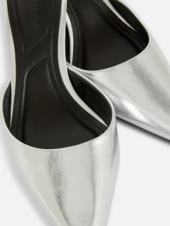 Mujer Primark Moda Gótica|Tacones|Chinelas De Puntera Afilada Con Tacón