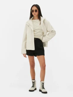 Mujer Primark Abrigos Y Chaquetas|Chubasquero Con Capucha