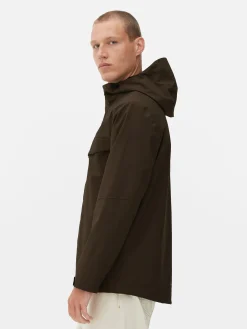 Hombre Primark Abrigos Y Chaquetas|Chubasquero Con Capucha Y Cremallera