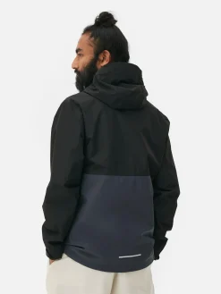 Hombre Primark Abrigos Y Chaquetas|Chubasquero Con Varios Bolsillos Y Bloques De Color