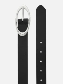 Mujer Primark Cinturones|Cinturón Con Hebilla Ovalada