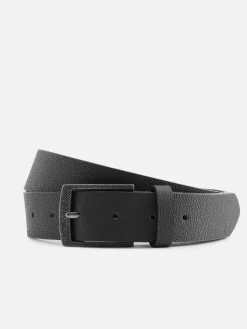 Hombre Primark Cinturones|Cinturón De Piel Sintética Granulada