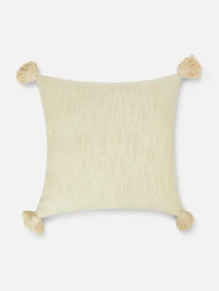 Primark Cojines Y Fundas|Cojín Texturizado Con Borlas