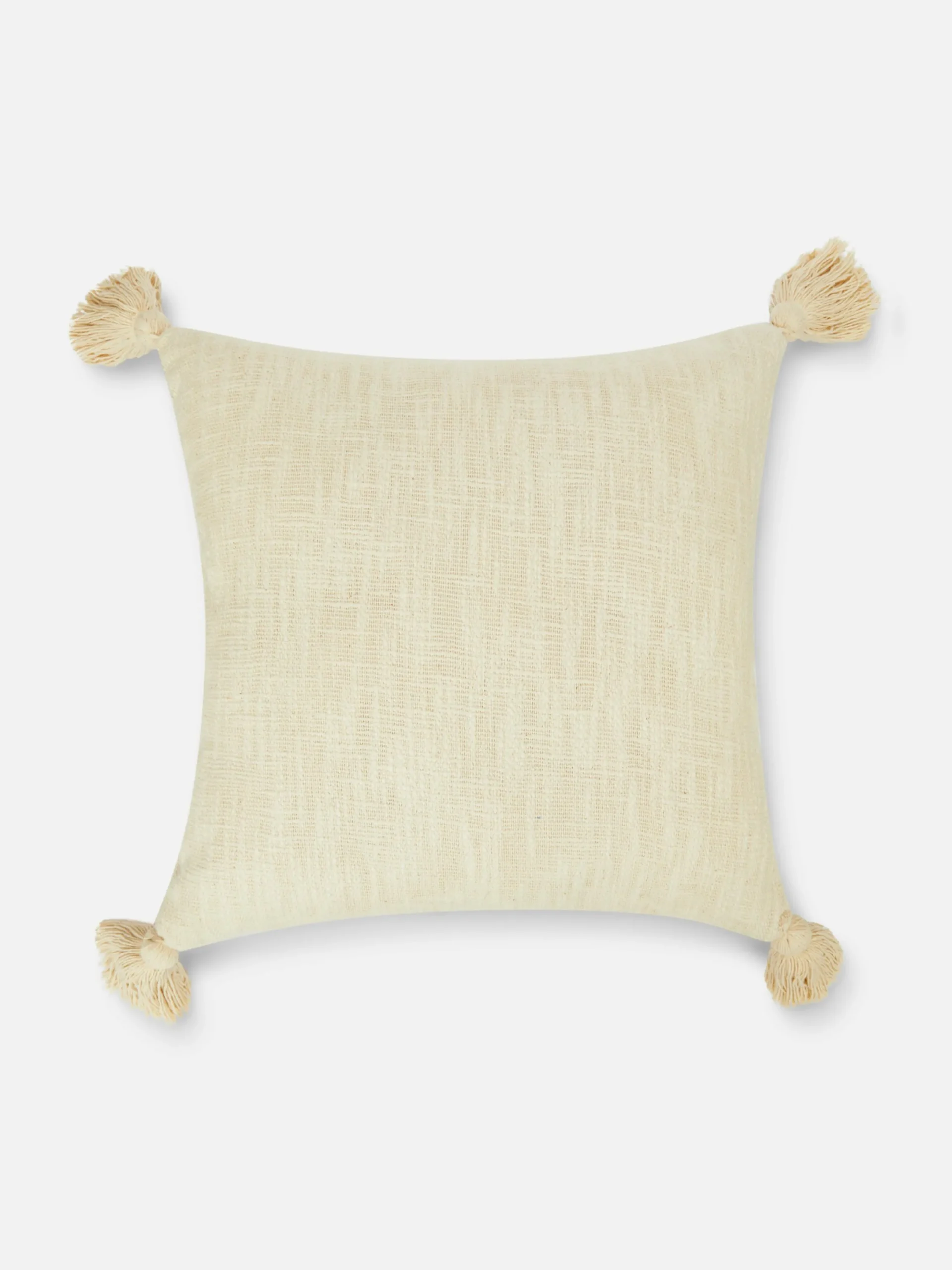 Primark Cojines Y Fundas|Cojín Texturizado Con Borlas
