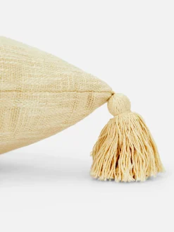 Primark Cojines Y Fundas|Cojín Texturizado Con Borlas