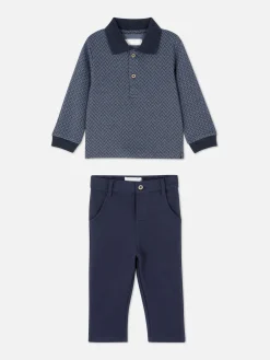 Primark Conjuntos Y Sets|Conjunto De Polo Y Pantalón