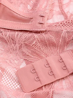 Mujer Primark Sets De Lencería|Conjunto De Sujetador Sin Relleno Y Tanga De Encaje