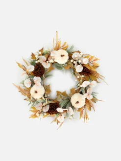 Primark Decoración Y Regalos De Halloween|Plantas Y Flores Artificiales|Corona Otoñal Con Follaje Artificial