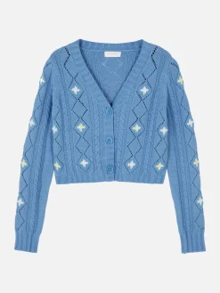 Niños Primark Jerseys Y Cárdigans|Cárdigan Bordado Con Cuello De Pico