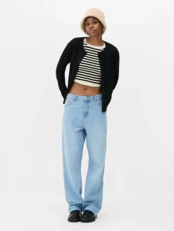 Mujer Primark Jerseys Y Cárdigans|Cárdigan Clásico De Cuello Redondo