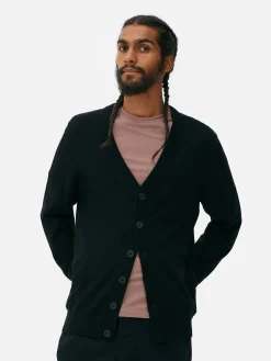 Hombre Primark Jerseys Y Cárdigans|Cárdigan Con Botones Gruesos