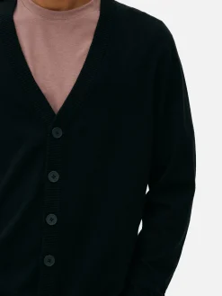 Hombre Primark Jerseys Y Cárdigans|Cárdigan Con Botones Gruesos