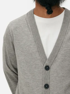 Hombre Primark Jerseys Y Cárdigans|Cárdigan Con Botones Gruesos