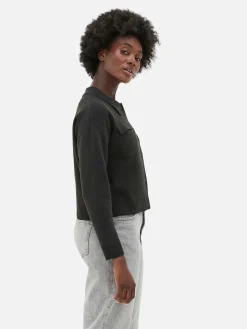 Mujer Primark Jerseys Y Cárdigans|Cárdigan Con Botones Y Con Cuello