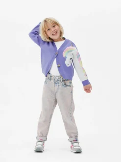 Niños Primark Jerseys Y Cárdigans|Cárdigan Con Cuello De Pico Con Unicornio