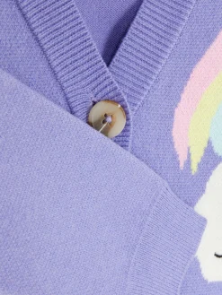 Niños Primark Jerseys Y Cárdigans|Cárdigan Con Cuello De Pico Con Unicornio