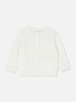 Primark Jerseys Y Cárdigans|Cárdigan Con Ribete Festoneado