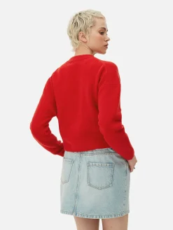 Mujer Primark Jerseys Y Cárdigans|Cárdigan De Cuello Redondo Con Botones