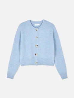 Mujer Primark Jerseys Y Cárdigans|Cárdigan De Cuello Redondo Con Botones