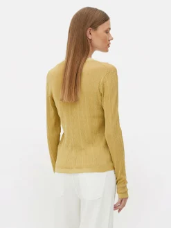 Mujer Primark Jerseys Y Cárdigans|Cárdigan De Punto Con Cuello De Pico De The Edit