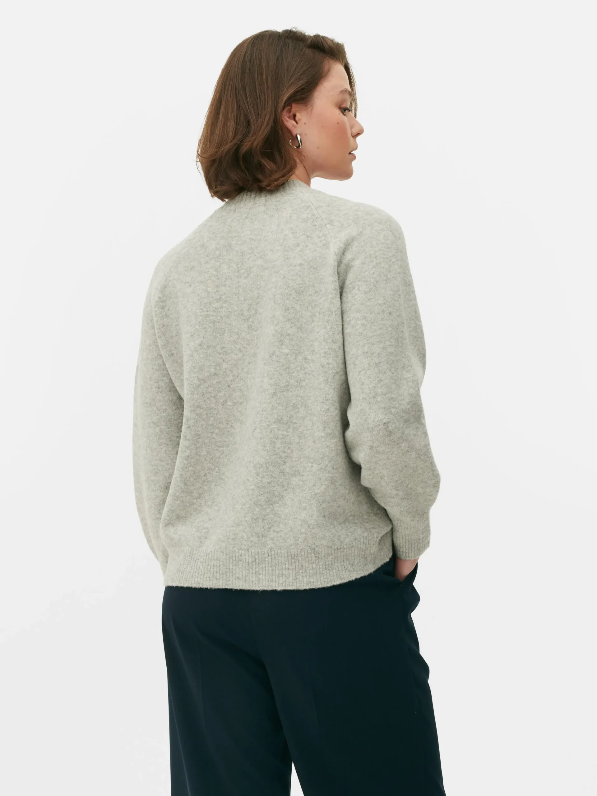 Mujer Primark Jerseys Y Cárdigans|Cárdigan De Punto Con Cuello De Pico