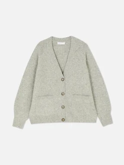 Mujer Primark Jerseys Y Cárdigans|Cárdigan De Punto Con Cuello De Pico