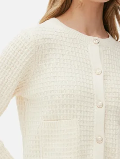 Mujer Primark Jerseys Y Cárdigans|Cárdigan De Punto Gofrado