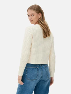 Mujer Primark Jerseys Y Cárdigans|Cárdigan De Punto Gofrado