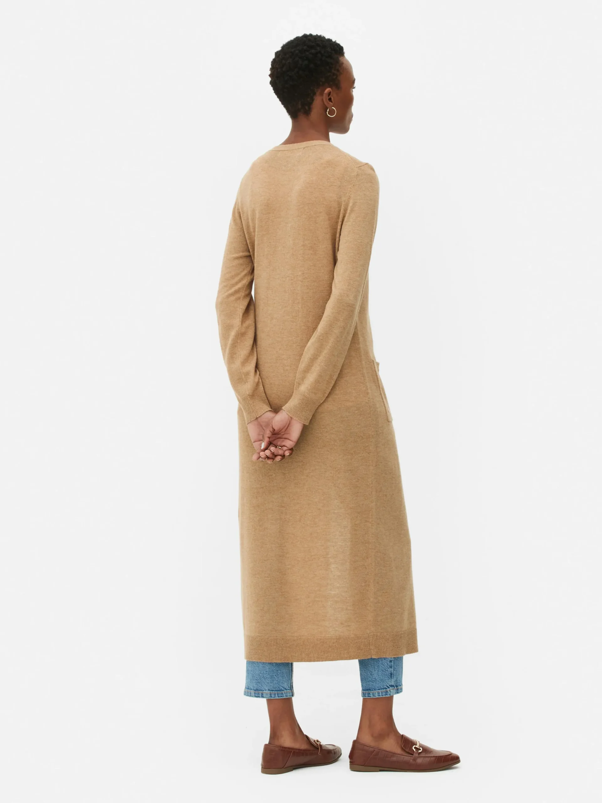 Mujer Primark Jerseys Y Cárdigans|Cárdigan Largo Con Botones