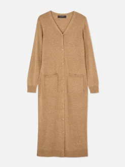 Mujer Primark Jerseys Y Cárdigans|Cárdigan Largo Con Botones